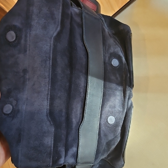 Rag & Bone Navy and Burgundy Shoulder Bag - Picture 4 of 5